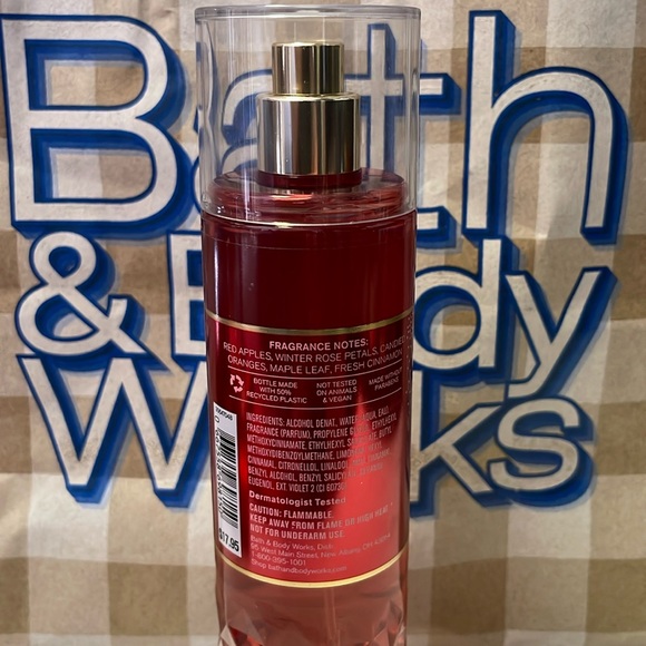 B&BW- Winter Candy Apple Fine Fragrance Mist-8 oz bottle - Picture 4 of 9